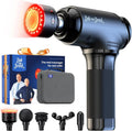 T2 Ultra massagepistool, BOB AND BRAD Percussie met Warmte & Rode LED Therapie, Professionele Diepe Weefsel Massager voor Sporters & Spierherstel