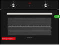 CCHCV451021DTG elektrische oven, 3100 W, 10 programma's, digitaal display, Corberó Compacte oven, zwart glas, display touch, afneembare geleiders
