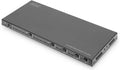 DS-55509 4K/60, 60 Hz, 3,5mm, DIGITUS HDMI Matrix Switch 4x2-4 In 2 Uit, HDCP 2.2/1.4 & HDMI 2.0, Dolby Vision, EDID switch, Toslink S/PDIF, HDR10