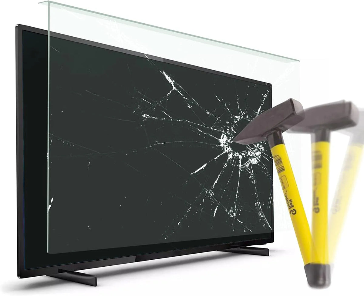 Tv-schermfilter, 55 inch, digitaal display, VENTON Tv-schermbeschermer 140 scherm, televisiefilm voor LCD, anti-schade tv-bescherming