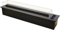 Waterdamp elektrische open haard fornuis waterdamp open haard, 1500w, 100 cm, touchbediening, digitaal display, geluidsarm 3d verneveld