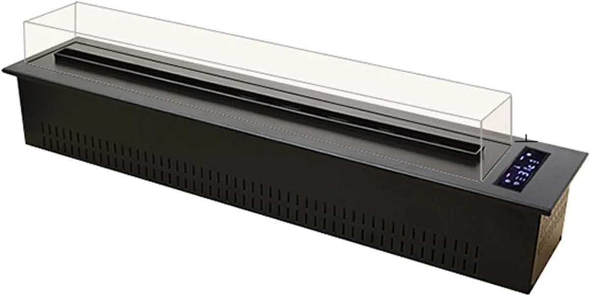 Waterdamp elektrische open haard fornuis waterdamp open haard, 1500w, 100 cm, touchbediening, digitaal display, geluidsarm 3d verneveld