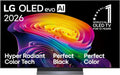 LG OLED55C64LA TV Smart TV, 120 Hz, 165 Hz, 55 inch, 55 inch 4K OLED evo AI, α11 Gen3 AI processor, modeljaar 2026
