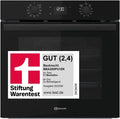 Bauknecht BBA285PU1ZK elektrische oven, 60 cm, heteluchtfunctie, Inbouwoven, heteluchtoven met 12 functies, krachtige hete lucht, multi-level koken