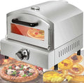 Pizzaoven, Gas Pizza Oven Aanrecht, Roestvrijstalen Elektrische Pizza Oven, Commerciële Pizza Maker, Multifunctionele Snack Toaster Apparatuur