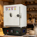 Elektrische oven, 1500W, voor het smelten van metaal, 1500W oven op hoge temperatuur, dempen oven voor sieraden maken en metaalbewerking