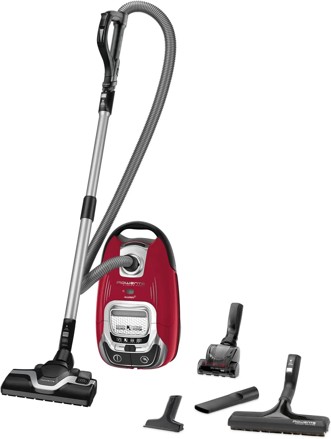Rowenta RO7473, Silence Force, Allergy & Animal kit, Power Airzuigmond