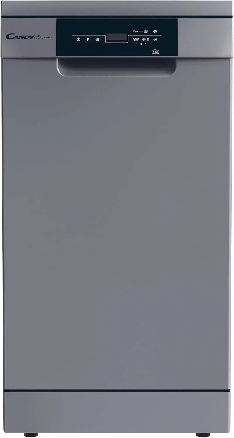 Candy 2D1047S vaatwasser, 58 cm, 85 x 45 x 58 cm, 5 programma's, Brava CDPH Slim vrijstaande