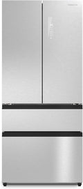 PRO 509 koelkast, 191,2 cm, 83,3 x 63,5 x 191,2 cm, roestvrijstalen behuizing, No Frost-technologie, elektronische touch-bediening