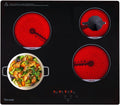 Keramische kookplaat, 6000W, Topwish keramische 4 platen, 60cm inbouw
