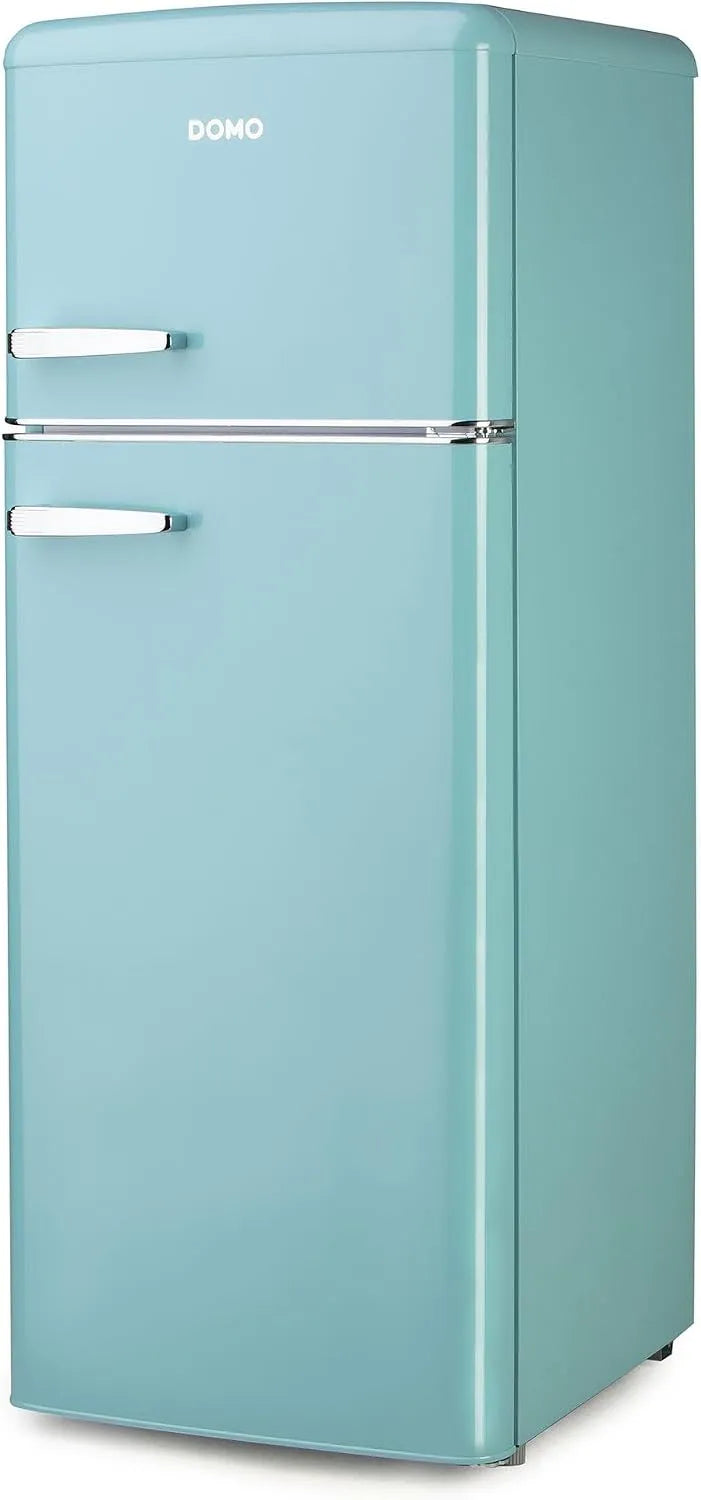 DO91705R koel-vriescombinatie, 206 l, 54,5 cm, DOMO Stand Retro, aparte koel- en vrieszones
