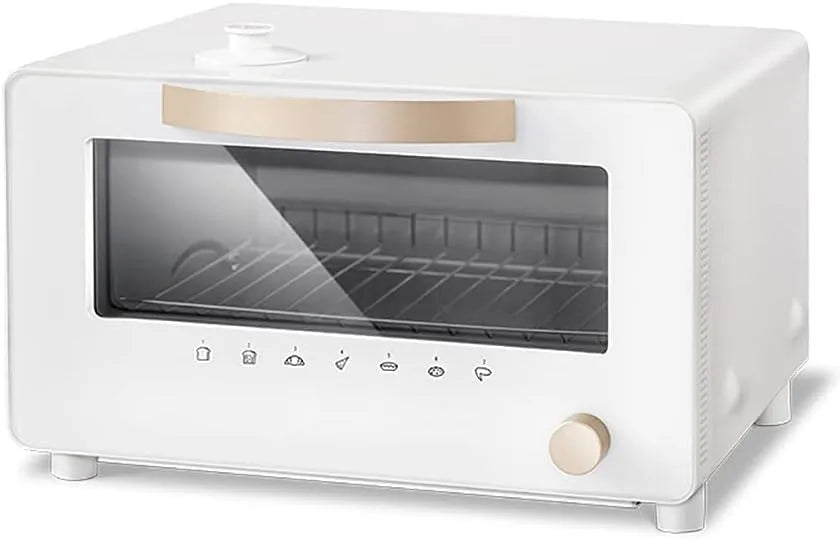 Elektrische oven, 10L Multifunctionele elektrische stoomoven, bakfuncties met temperatuur- en tijdregeling