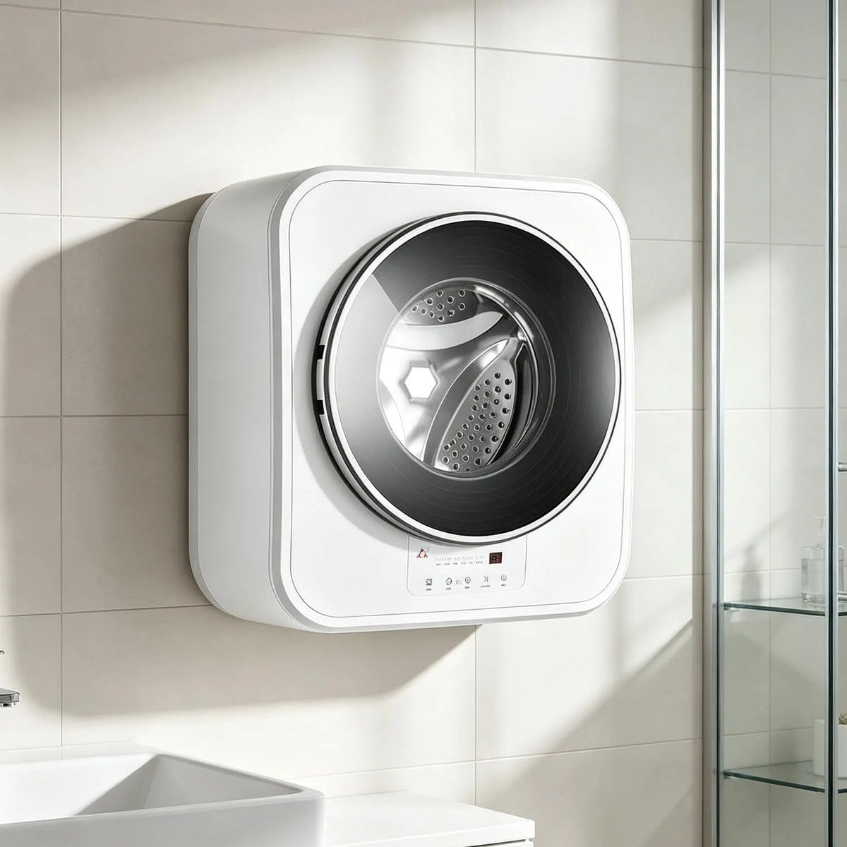 Wasmachine, Aan De Muur Gemonteerde, wasprogramma's met elektronische bediening