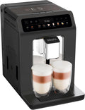 Krups EA895N volautomatische koffiemachine, automatische werking, Evidence One, Handig melksysteem, 12 verschillende drankvariaties