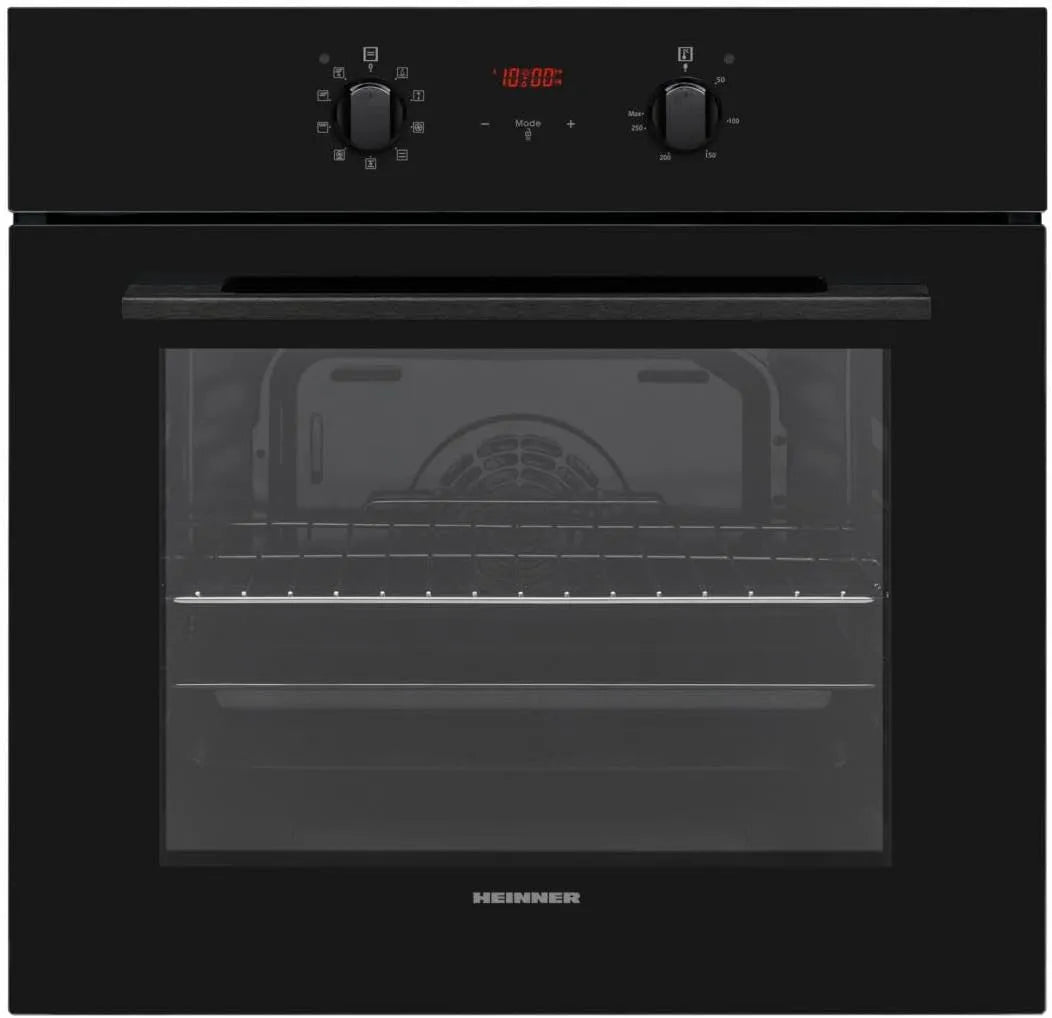 HBO-V659GCD-GBK elektrische oven, grillfunctie, Inbouw, Zwart Glas Design, Energiezuinig en Betrouwbaar