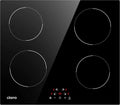 CABBIH4-D inductiekookplaat, 6000 W, 4 branders, 9 niveaus, touchbediening, timer, Ciarra