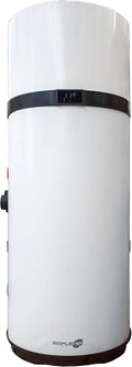 Warmtepomp, 200 l, 1820 W, Boiler 200 l met geïntegreerde, elektrische doorstroomboiler voor zonnepanelen 1820 W