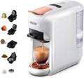 MK-606 DG/44 koffiemachine, 19 bar, 44 mm, CAFELFFE 5-in-1 capsule-capsule-koffiezetapparaat, warm-/koudgezette espressomachine, thuis/kantoor