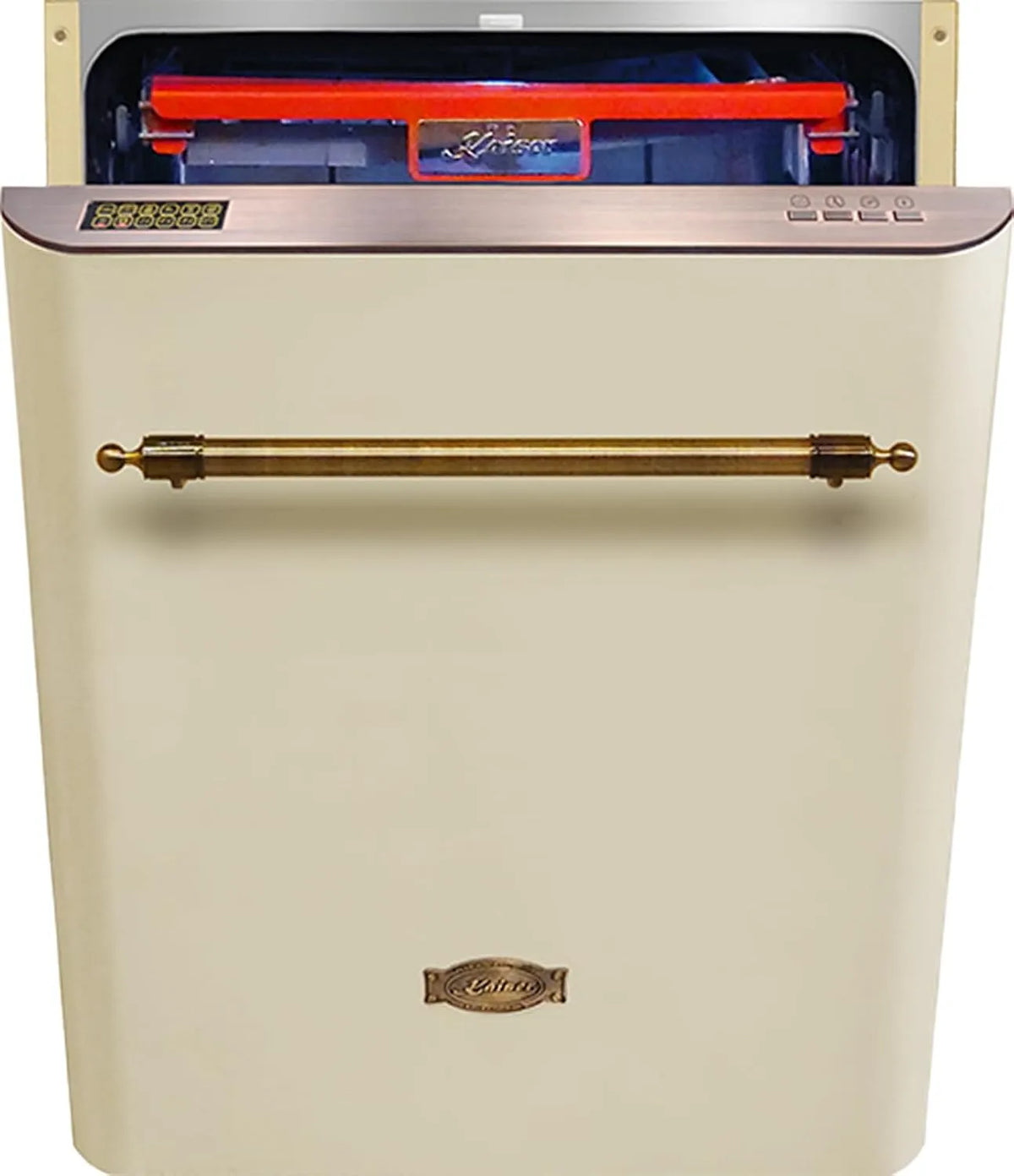 EH 6367 elektrische oven, zelfreinigingsfunctie, Kaiser Inbouw oven '', Roterende spit, Pizza functie, Emaile Easy clean