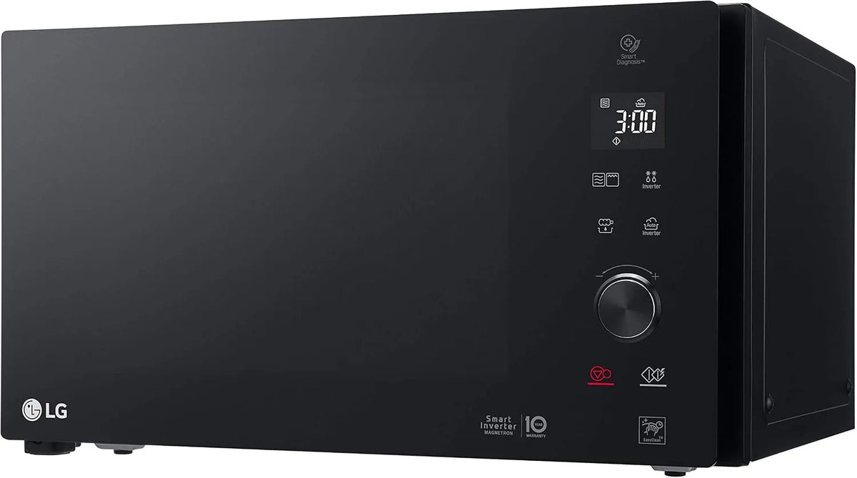 LG MH7265DPS magnetron, 1200 W, digitaal display, invertermotor, met grill en digitaal display, 32 liter en 1200 W, sneller koken