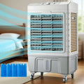 Airconditioner, 3 snelheden, Mobiele, Commerciële verdampingskoeler met ventilator, 3-in-1 met luchtbevoch