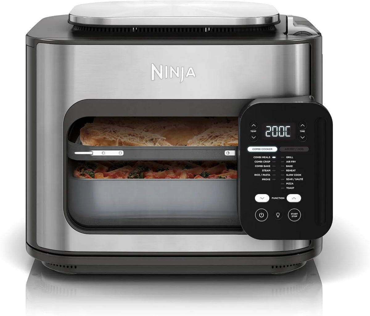 Ninja SFP700EU elektrische oven, Combi 12-in-1 Multi-Cooker, Oven & Airfryer