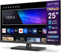DVB-T2/S2/C TV 25 Smart TV, 25 inch, 64 cm, Full HD, 1080p, wifi-bediening, Antteq V25 Smart inch frameloos, WLAN Full HD 1080p, Triple Tuner