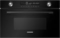 MDBI34CTBK magnetron, 900 W, 1100 W, heteluchtfunctie, HMW‐ Inbouw-oven met convectie, krachtige 900 W, convectiefunctie voor gelijkmatige