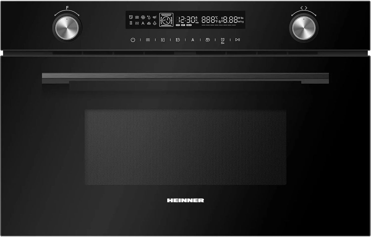 MDBI34CTBK magnetron, 900 W, 1100 W, heteluchtfunctie, HMW‐ Inbouw-oven met convectie, krachtige 900 W, convectiefunctie voor gelijkmatige