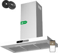 CBCF003 CBCW9102 A afzuigkap, 650 m3/h, 4 Snelheden, wifi-bediening, CIARRA +++ 90cm 650 m3/h, touchbediening en Wifi, 4 Snelheden met Booster