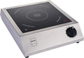 GIC3600 inductiekookplaat, 3500W, 10 cm, 33 x 42 x 10 cm, roestvrijstalen behuizing, METRO PROFESSIONAL, roestvrij staal/glaskeramiek