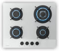 Klarstein gaskookplaat, 8000 W, 60 cm, Velaire, 4 pitten 8000 W, elektrische ontsteking, makkelijk schoon te maken nanocoating