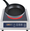 Inductiekookplaat, 3500 W, 75 kg, 1 plaat 3500 W, draagbare met 11 vermogens- en 10 temperatuurniveaus