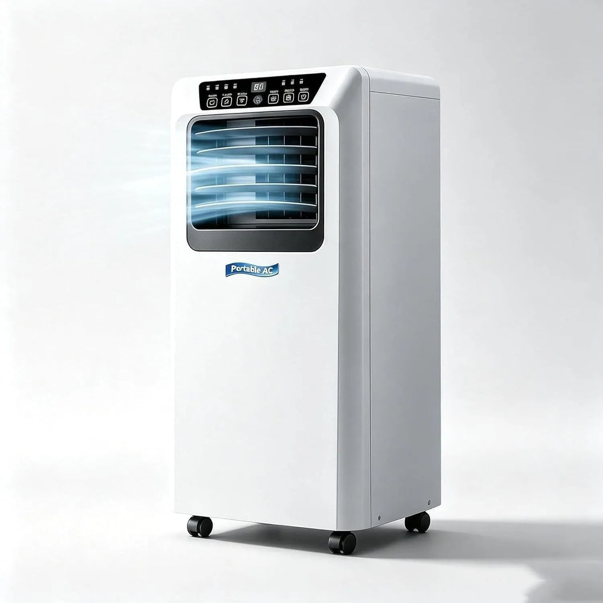 220-240V airconditioner, 14000 BTU, 9000 BTU, stille werking, 14000 BTU Mobiele Koeling Alleen, 50Hz Verplaatsbaar AC-apparaat met Stille Compressor