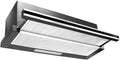 OPV3890 afzuigkap, 169 W, Concept Sinfonia Uittrekbare 90cm met LED-verlichting 620 m3/u 169 W