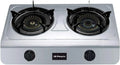 FO 2700 gaskookplaat, 7700 W, Orbegozo Gasfornuis, butaaan of propaan, 2 drievoudige branders, voor buiten