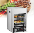 Elektrische oven, Commerciële Binnengrill, 10- Laags Grill, met 10 Minuten Timing en 800°C Temperatuuraanpassing, Commerciële met Lade