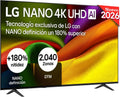 LG 75NU850B6LA Smart TV, TV Nano AI NU85, beeldscherm met netwerk- en multimediafuncties