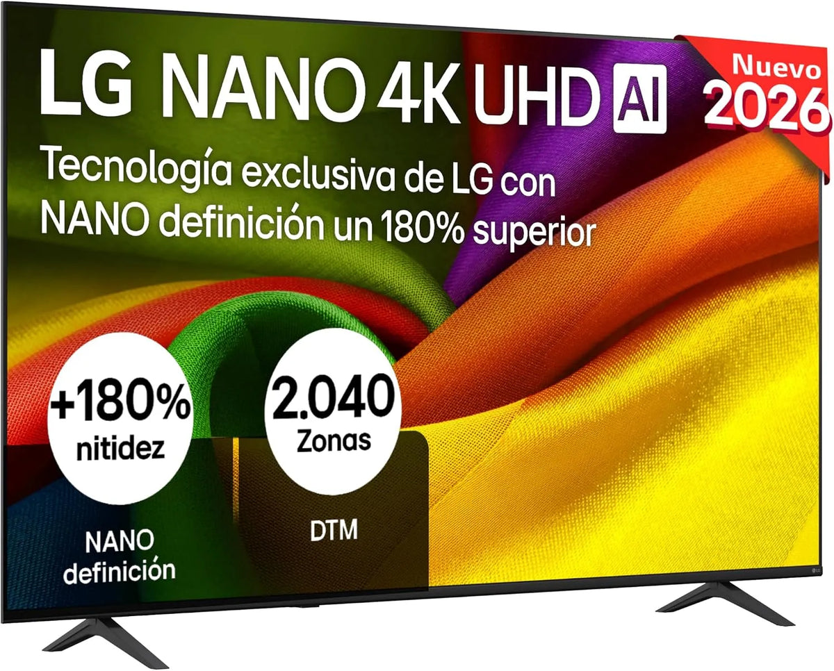 LG 75NU850B6LA Smart TV, TV Nano AI NU85, beeldscherm met netwerk- en multimediafuncties