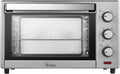 AR6226S elektrische oven, timer, Ardes, inhoud 25 liter, dubbel glas, model zilver