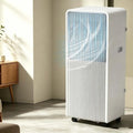 Airconditioner, invertermotor, koel- en verwarmingsfunctie, Draagbare Mobiele AC met Inverter, Slimme Bediening, Stof Filter & 360° Wiel voor Thuis