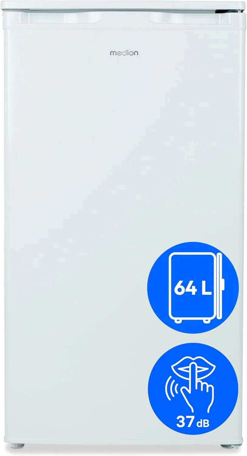 MD370031 vriezer, 37 dB, invertermotor, stille werking, MEDION 64 L, extra stille inverter