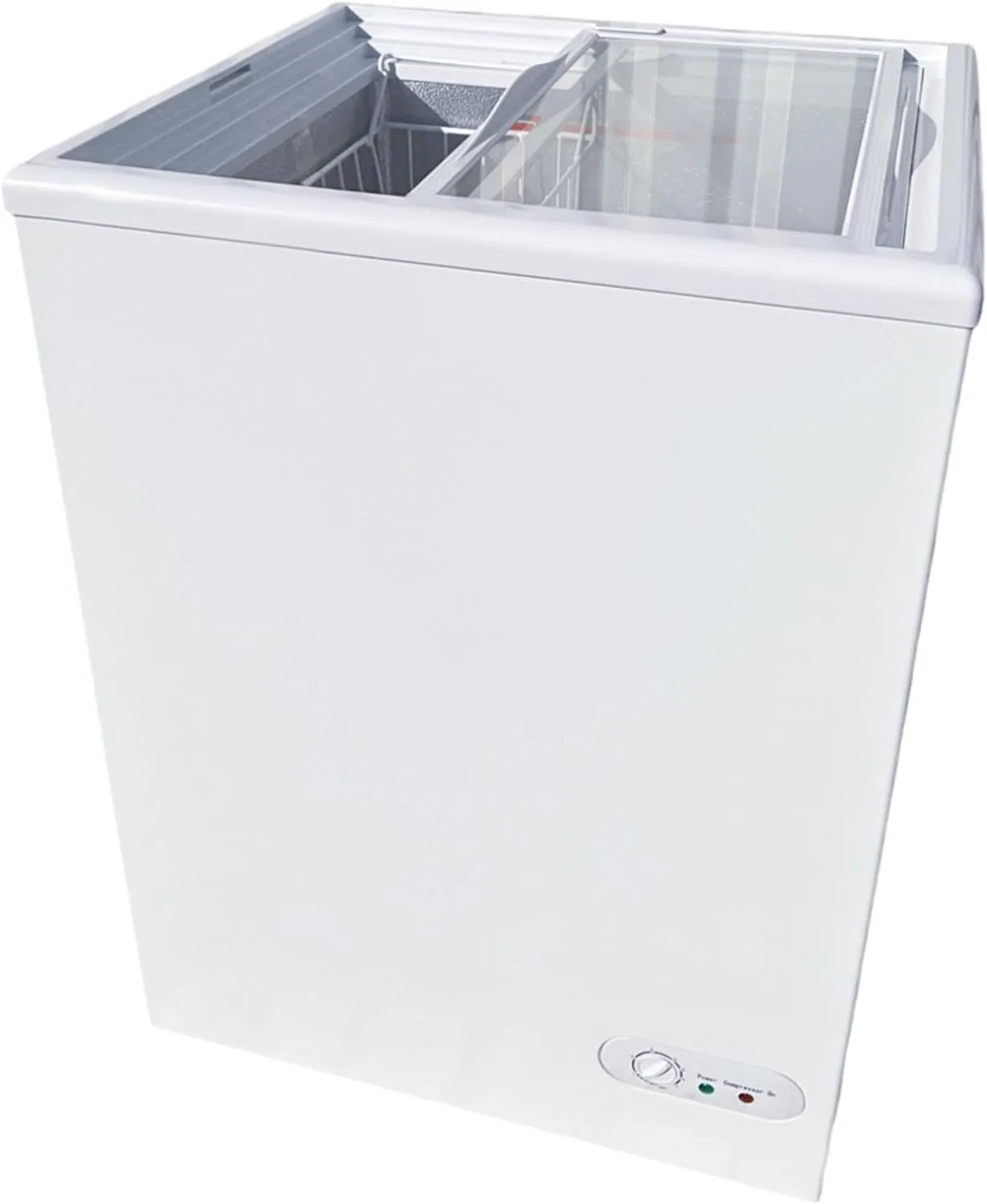 Vriezer, 70 mm, compact en energiebesparend, 1 mand inbegrepen, diepvriesopslag met temperatuurregeling