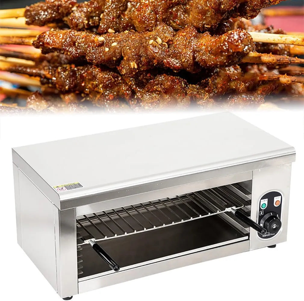 Elektrische oven, 4000W, Commerciële Thermostatisch Gecontroleerde, Professionele Elektrische Grilled Chicken Chop Steak Oven