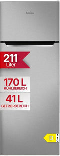 Amica DT 374 D 144 koel-vriescombinatie, 144 cm, automatische werking, 170 E 211L EEK cm automatisch ontdooien koelkast