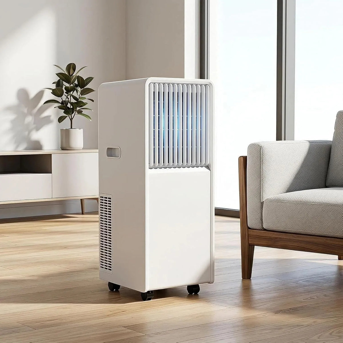 24U airconditioner, 12000 BTU, 14000 BTU, geïntegreerde koelfunctie, timer, Draagbare Airco 12000 BTU voor 350 Sq Ft