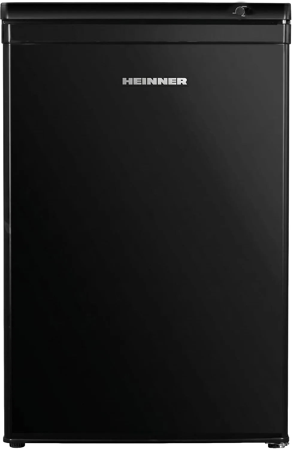 HFF-HM91BKE vriezer, ++ Tafelmodel, Draaibare Deur, Zwart Design, Compact & Energiezuinig