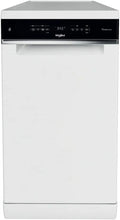 Whirlpool WH6FB10BS7A0W vaatwasser, Vrijstaande, automatische programma's voor servies