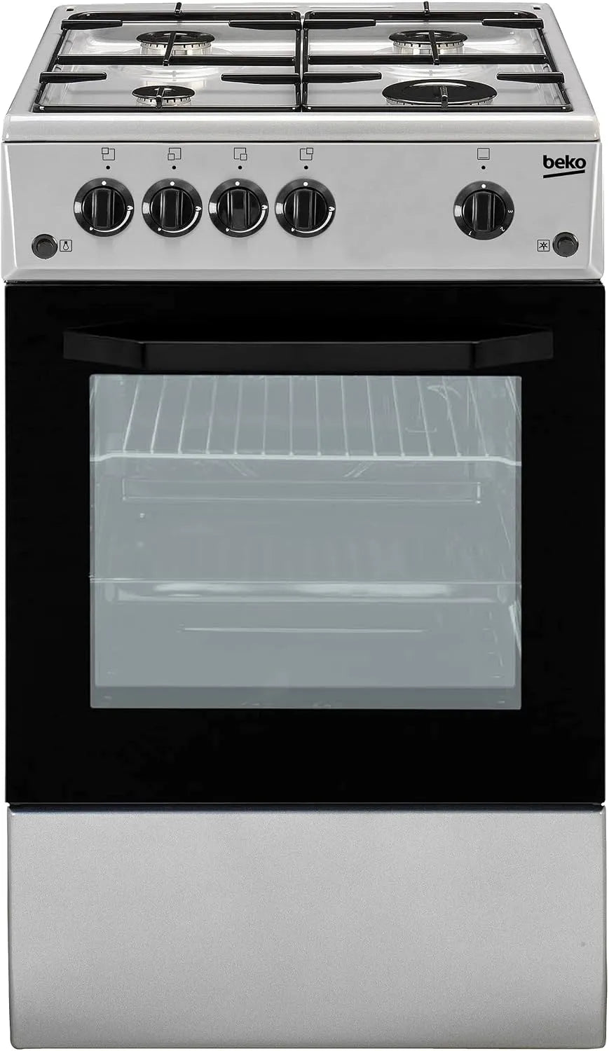 Beko CSS42014FS elektrische oven, 50 cm, 50 x 50 cm, roestvrijstalen behuizing