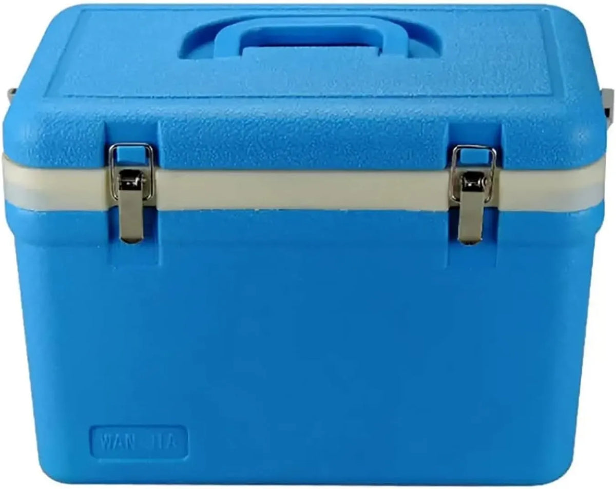 Koelkast, 12L draagbare vaccinkoeler, mini-geïsoleerde met lekvrije transporttas, schouderriem en 4 ijsdozen, voor vaccinatie- en biospecimen opslag